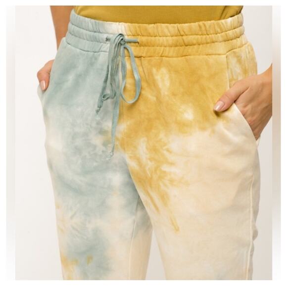 NWT! Mystree Womens Sz Sm Jogger Pant 2 Front Pockets Functional Drawstring K129 - Picture 2 of 5